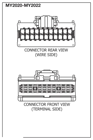 Figura 5, figura del manual del propietario Chelsea 210: Super Duty F-250/350/450/550/600, MY2020+, TODAS las instalaciones del switch de la toma de fuerza en cabina