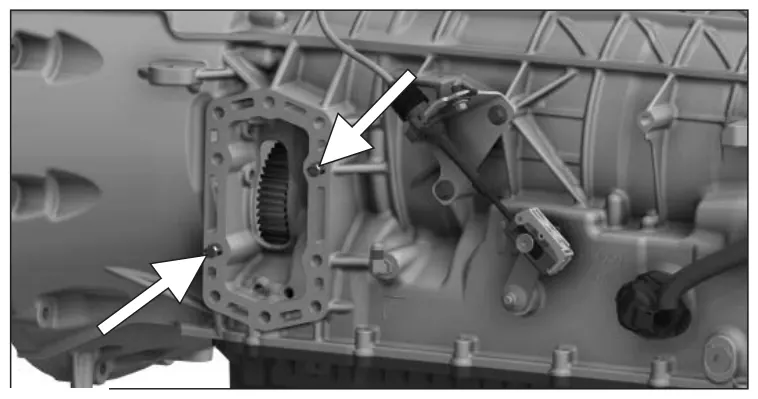 Figura 19, figura del manual del propietario Chelsea 210: Instalación de la toma de fuerza