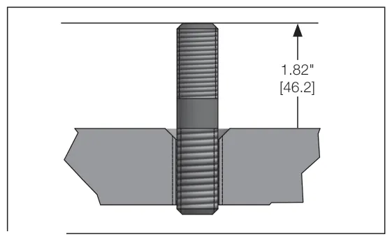 Figura 9, figura del manual del propietario Chelsea 238D: Ajustes de holgura de la toma de fuerza y el adaptador