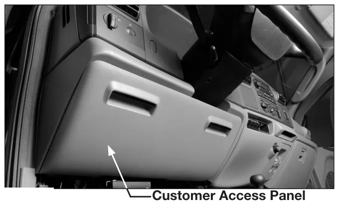 Figura 59, figura del manual del propietario Chelsea 247: Instalación del switch de la toma de fuerza en cabina