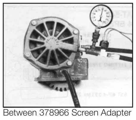 Figura del manual del propietario Chelsea 272: Revisión del circuito de la toma de fuerza PowerShift para transmisiones automáticas 272/282 (remota) y serie 852