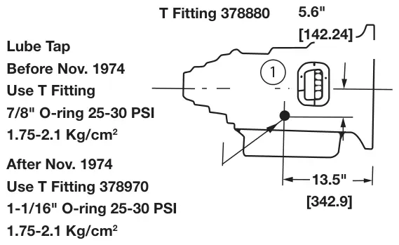 Figura del manual del propietario Chelsea 272: MT-640, MT-650 (64 dientes) 4 y 5 velocidades