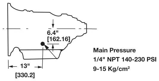 Figura del manual del propietario Chelsea 272: MT-640, MT-650 (64 dientes) 4 y 5 velocidades
