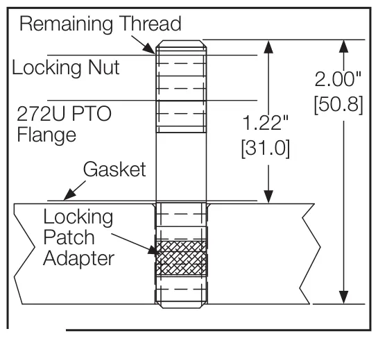 Figura 4, figura del manual del propietario Chelsea 272U: Instalación del adaptador