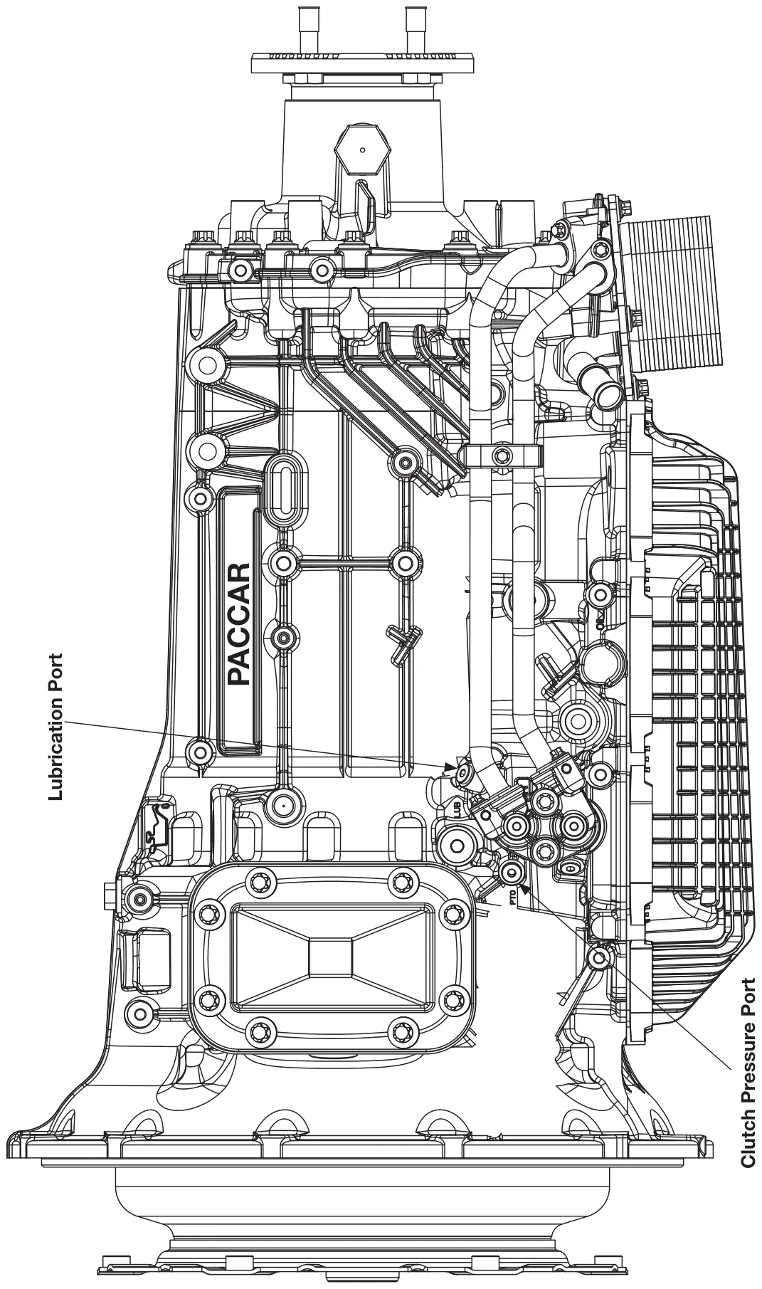 Figura del manual del propietario Chelsea 272U: PACCAR TX-8
