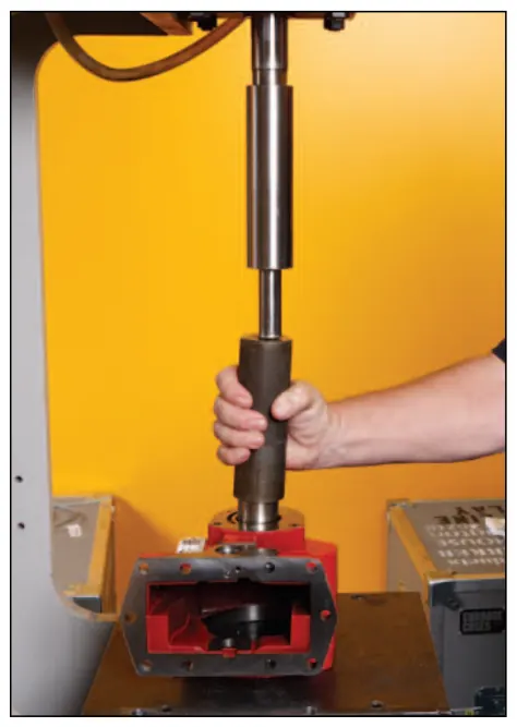 **Figura 25**, figura del manual de servicio Chelsea 278: Subensamble del engrane de entrada