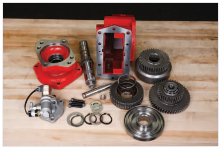 **Figura 28**, figura del manual de servicio Chelsea 278: Subensamble del engrane de entrada