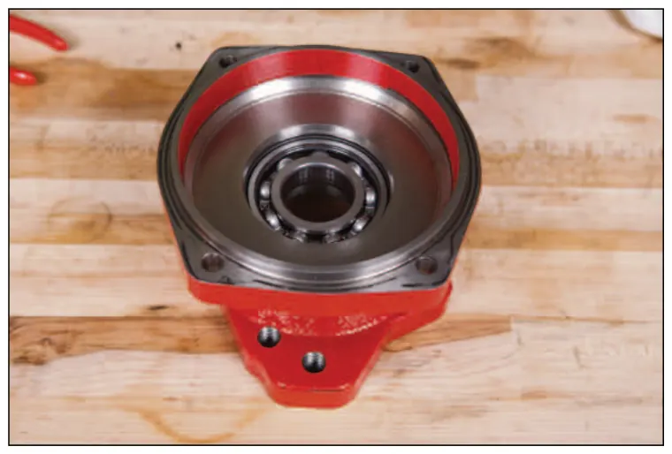 **Figura 13**, figura del manual de servicio Chelsea 278: Balero de salida y paquete de clutch