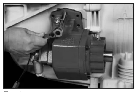Figura del manual de servicio Chelsea 280: Montaje de la toma de fuerza en la transmisión para Allison