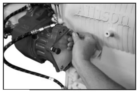 Fig. 12, figura del manual de servicio Chelsea 280: Instalación de bridas giratorias