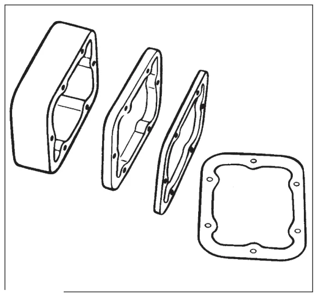 Figura 19, figura del manual del propietario Chelsea 442: Bloques de relleno/espaciadores (7-A-XX y 8-A-XX)