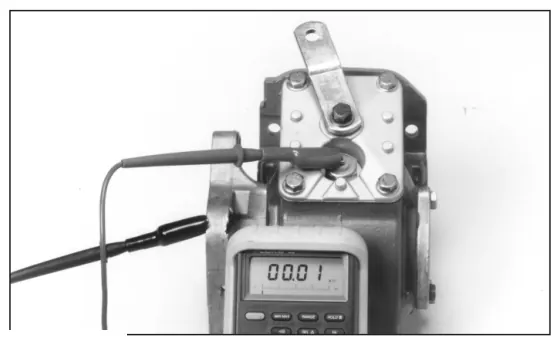 Figura 22, figura del manual del propietario Chelsea 442: Prueba de continuidad del switch indicador