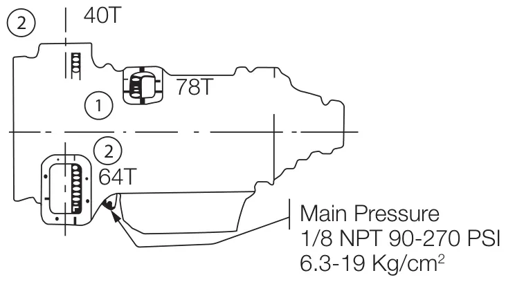 Figura del manual del propietario Chelsea 442: CLT-750