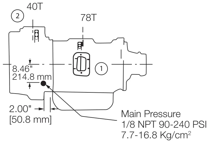Figura del manual del propietario Chelsea 442: HT-70