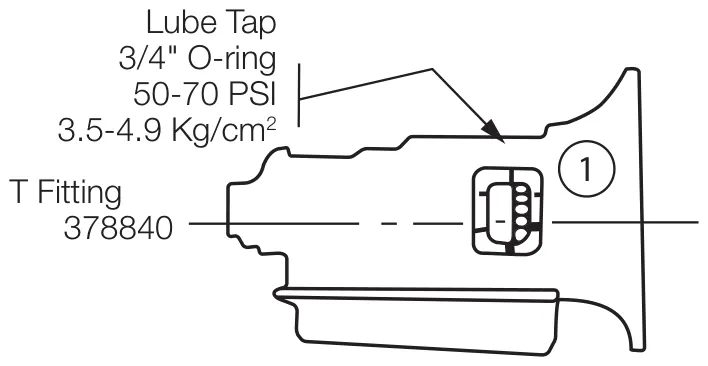 Figura del manual del propietario Chelsea 442: 3341-3441 (55 dientes), AT-540