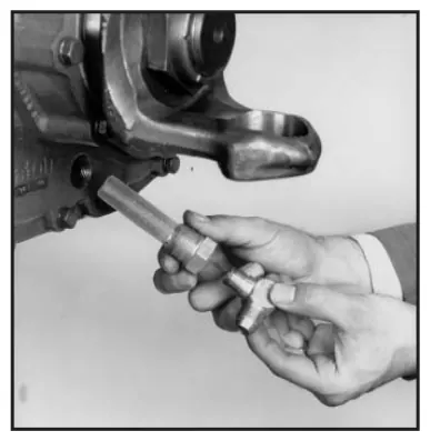 fig. 6, figura del manual de servicio Chelsea 541: Lubricación