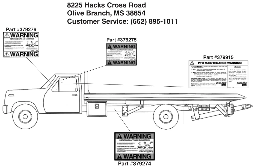 Figura del manual del propietario Chelsea 590: Parker Hannifin Corporation, División de Productos Chelsea