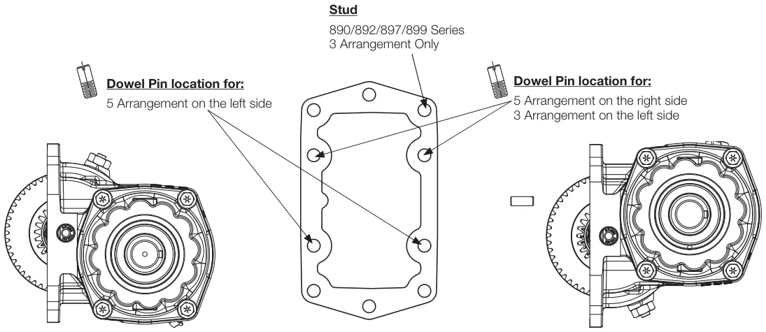 Figura del manual del propietario Chelsea 890: Instrucciones del kit de montaje de instalación (SK-355 Rev E)