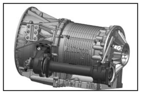 Fig. 10, figura del manual de servicio Chelsea 890: Montaje de la toma de fuerza en la transmisión