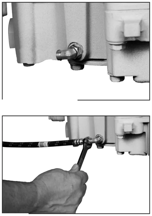 Figura del manual del propietario Chelsea XL: Instalación de la toma de fuerza