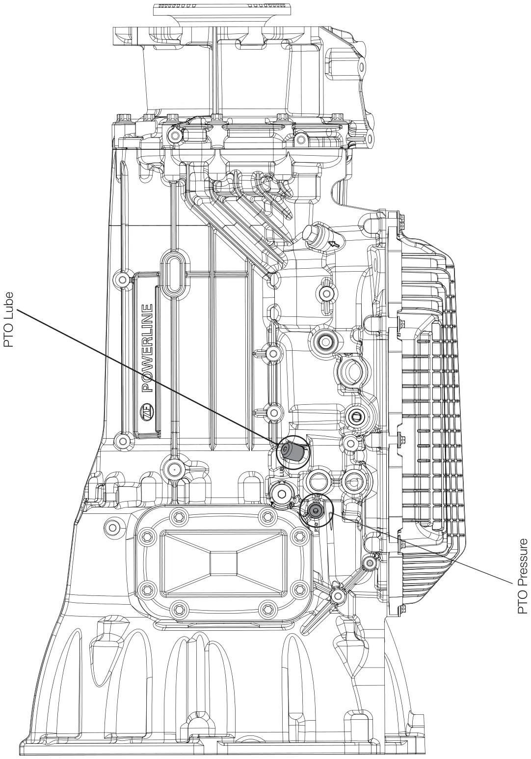 Figura del manual del propietario Chelsea Z15: Transmisión ZF Powerline™ Torqueflite® HD