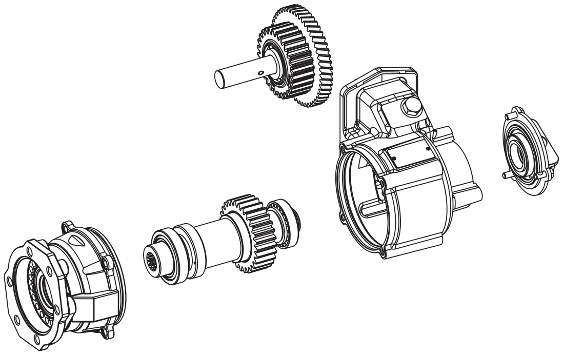 Figura del manual de servicio Muncie A30: ilustración