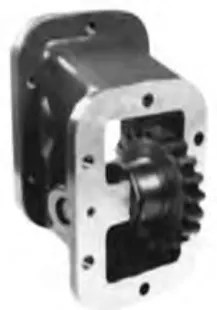 Figura del manual del propietario Muncie de 6 y 8 tornillos: Placas adaptadoras y ensambles